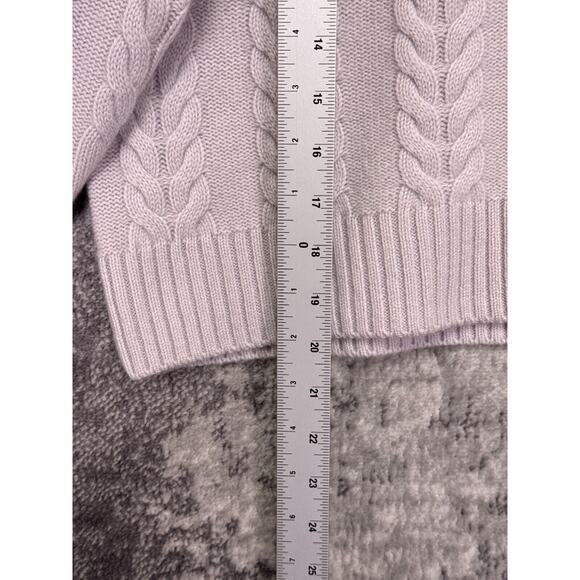 Mayson The Label Sweater Small Womens Cashmere Wool Cable Knit Relax Fit - Picture 6 of 9